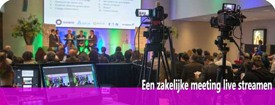 LivestreamOplossingen.nl audiovisuele ondersteuning bij videoconferences en webinars